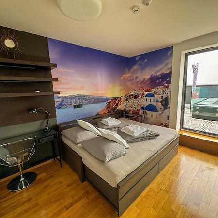 Apartman Se Saunou A Terasou S Vyhledem Na Brünn Exterior foto