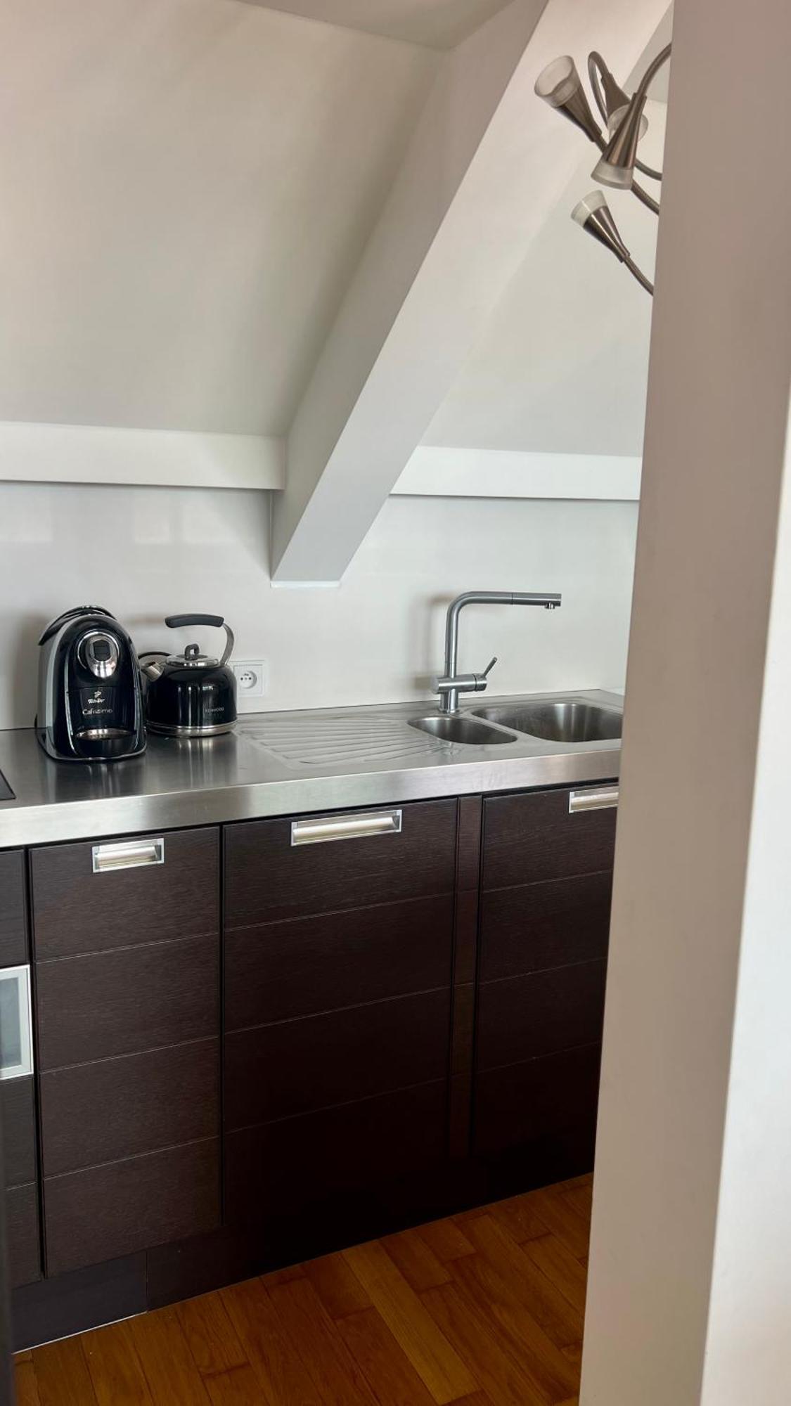 Apartman Se Saunou A Terasou S Vyhledem Na Brünn Exterior foto