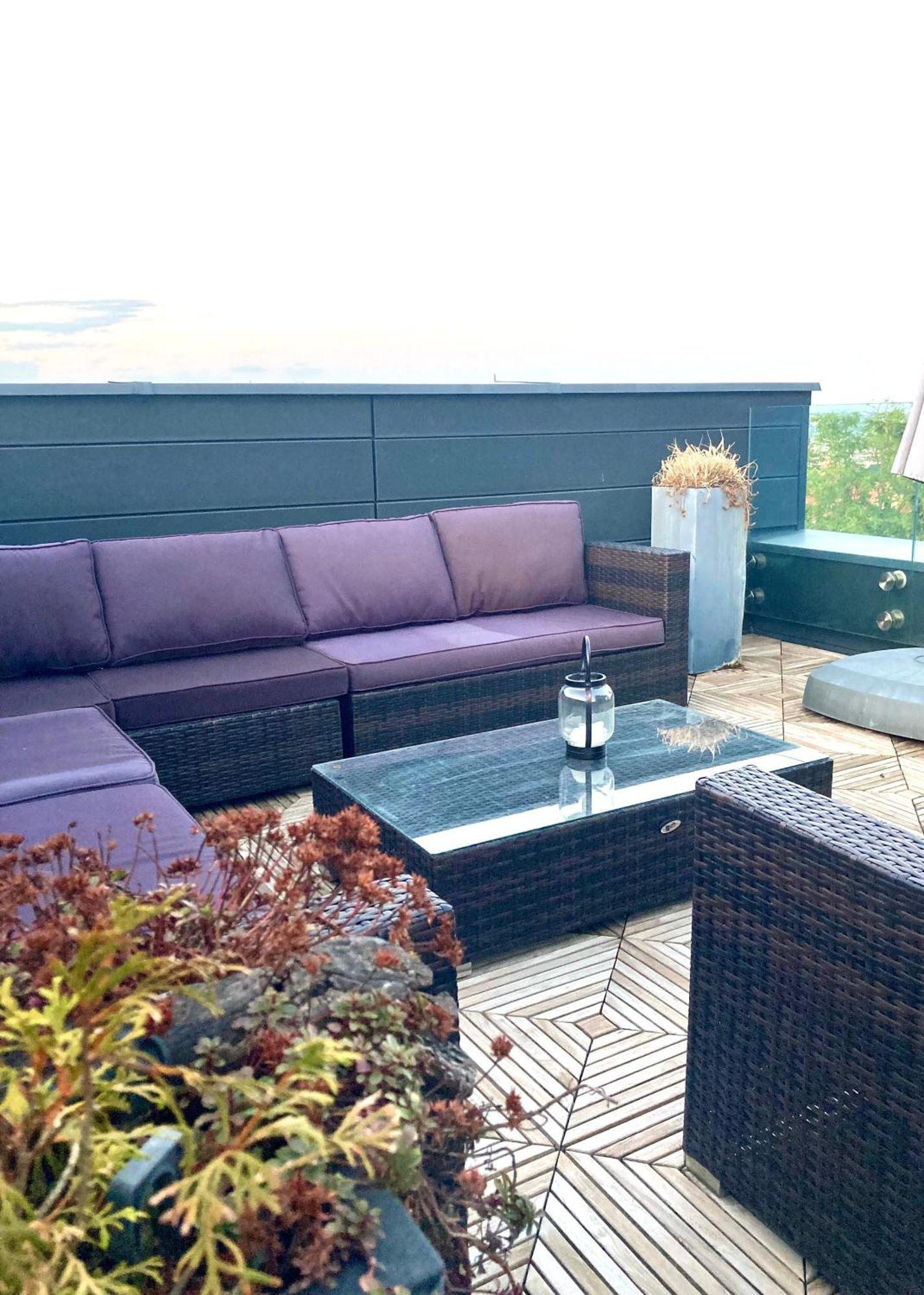 Apartman Se Saunou A Terasou S Vyhledem Na Brünn Exterior foto